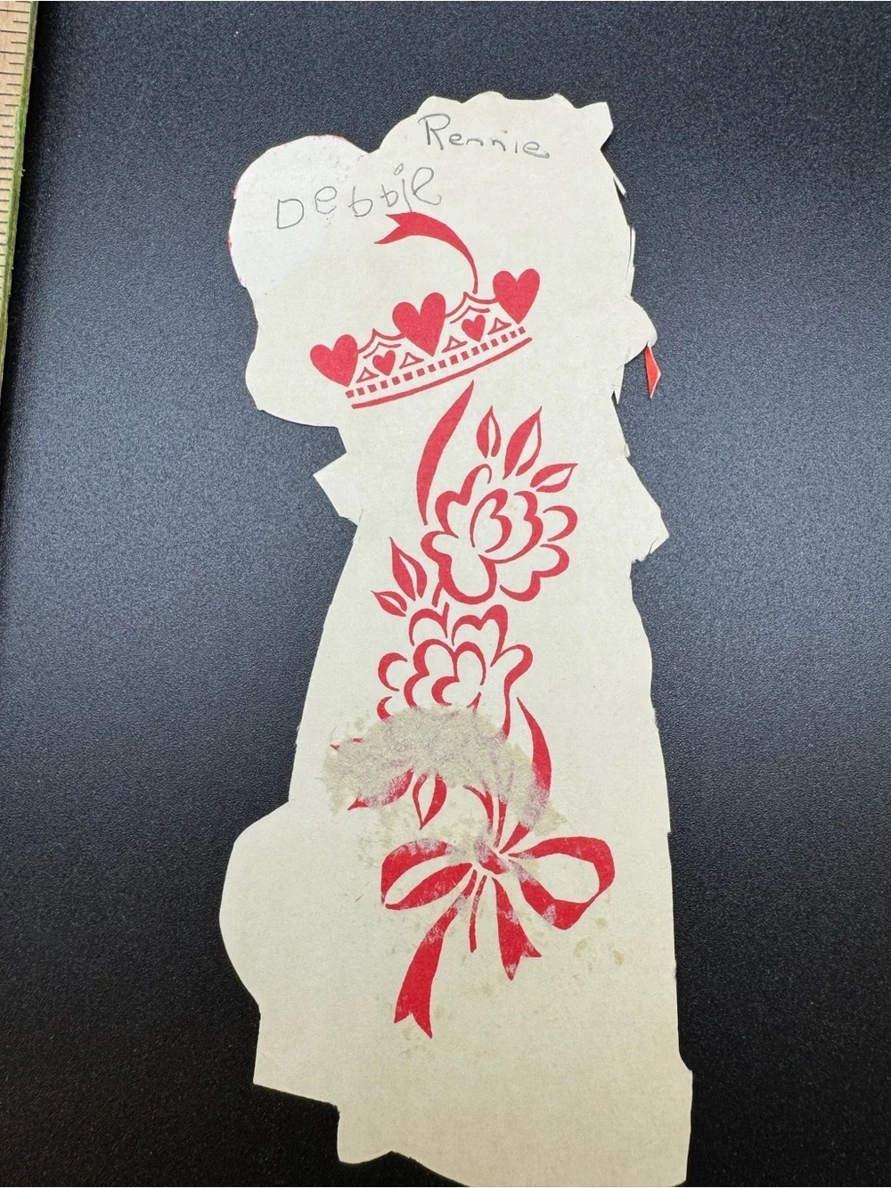 Lot Of 4 Vintage Valentines Day Cards Hallmark Various Makers Ephemera